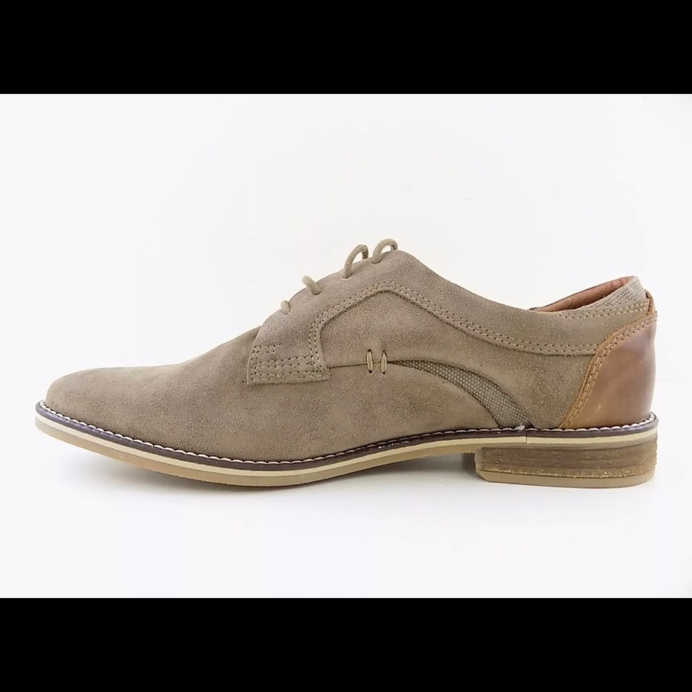🔥ALFANI🔥KEVIN LIGHT TAN OXFORD SHOES SIZE 9 NEW IN BOX - Picture 7 of 7